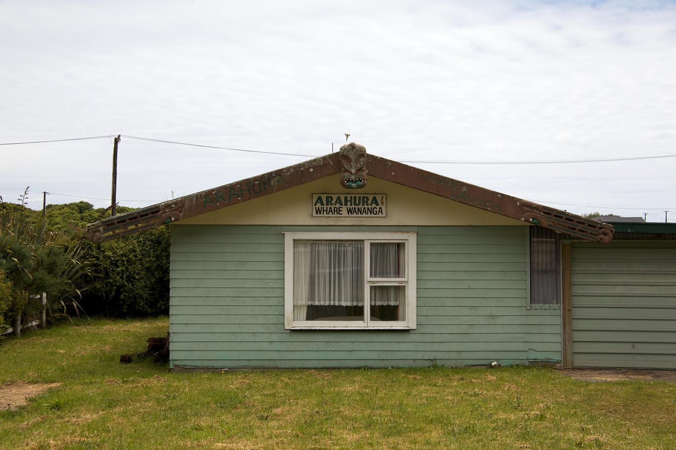 Photograph of Arahura Whare Wānanga.