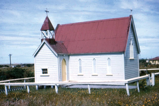 Photograph of St Paul’s Māori Anglican Church at Arahura.